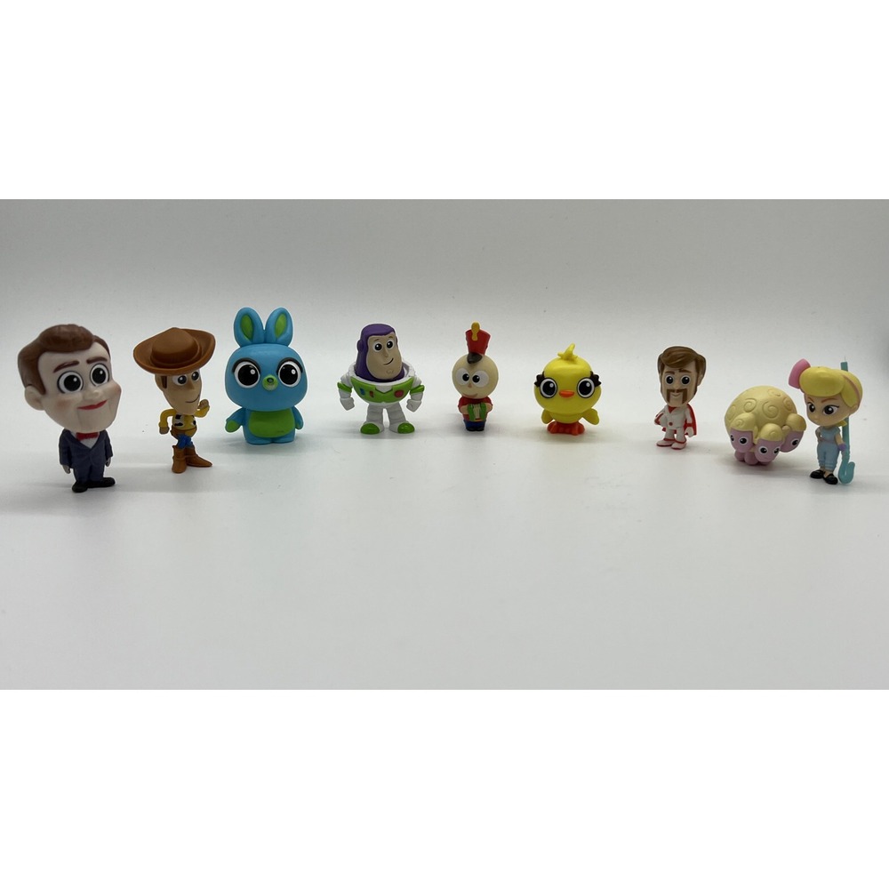 Toy Story Buzz Lightyear Woody Mini Figures Mixed Character Toy Lot Collectible - Picture 1 of 4